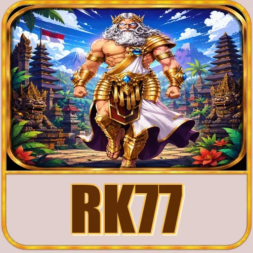 Beranda aplikasi rk77 setelah terbuka